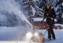Odśnieżanie może był łatwe i przyjemne. odśnieżarka Stiga